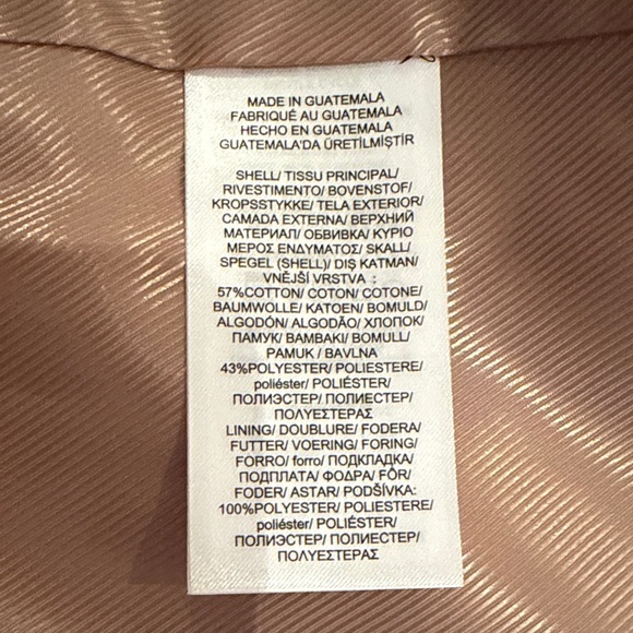 Lauren Ralph Lauren Women's Tan Double-Breasted Trench Coat - Picture 5 of 5